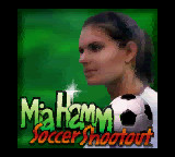 Mia Hamm - Soccer Title Screen